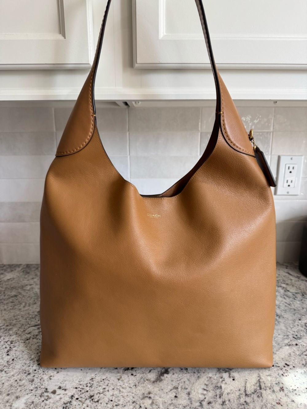 Coach Brooklyn 39 Shoulder Bag in Honey Brown